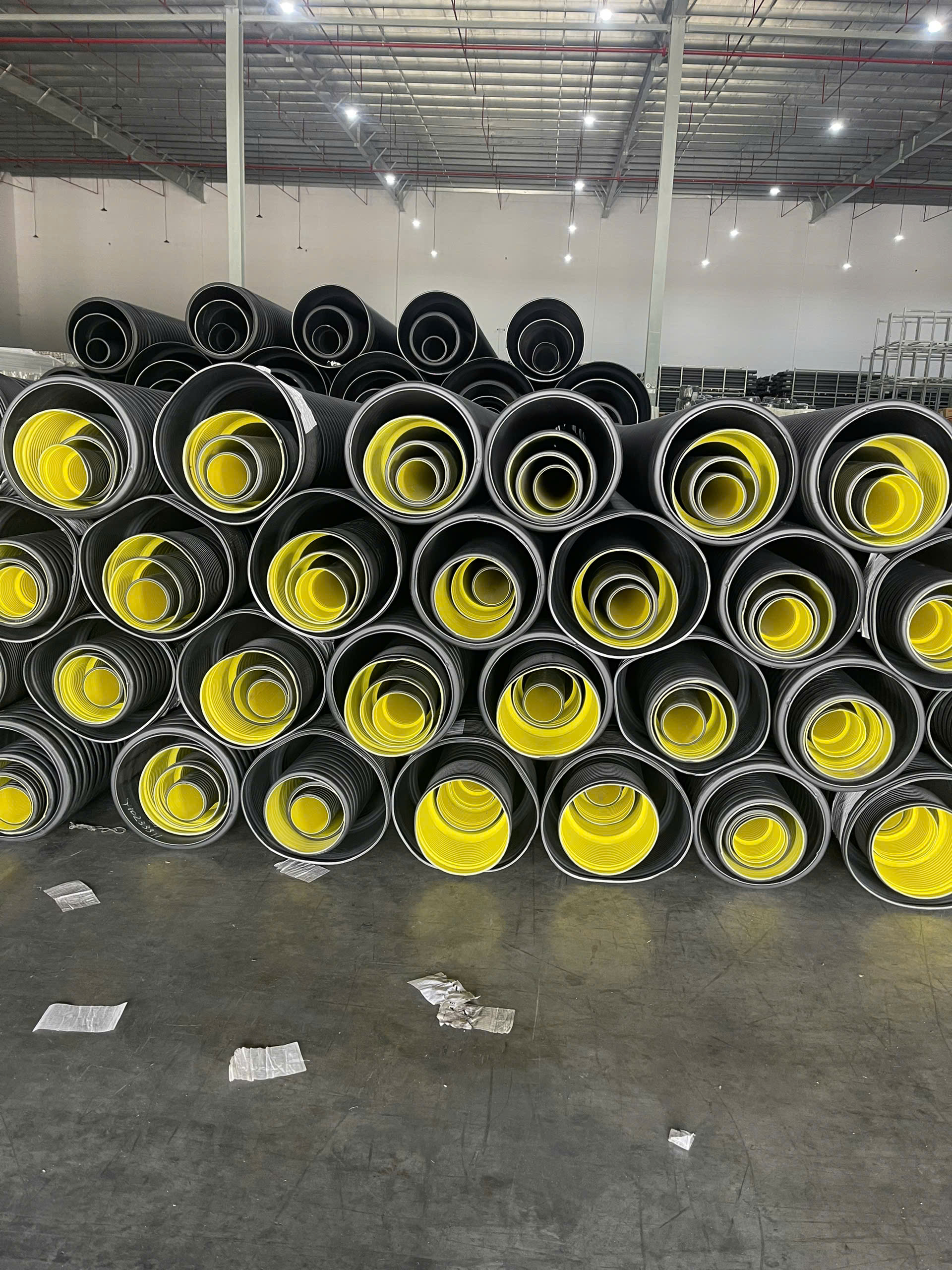 Ống HDPE gân xoắn 2 lớp